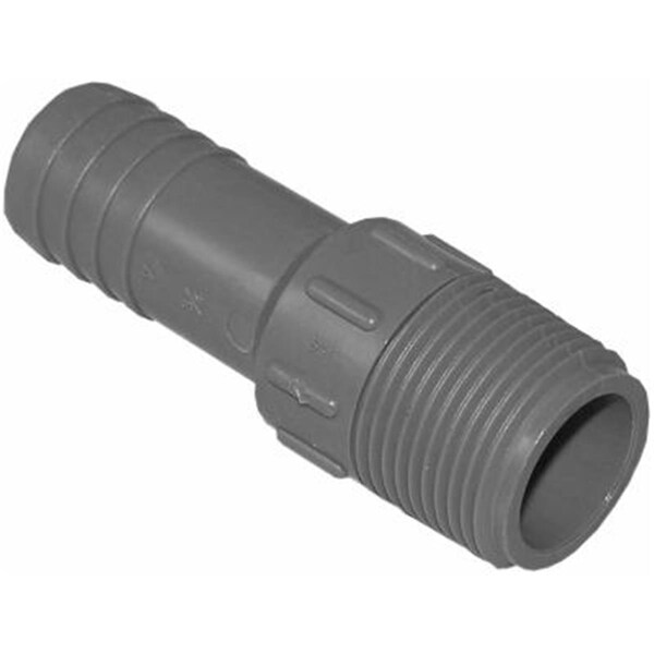 Genova 350405 0.5 in. Poly Male Pipe Thread Insert Adapter, 10PK 232710 - main